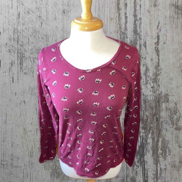 LOFT OUTLET SIZE SMALL LONG SLEEVE PATTERNED SHIRT - Picture 5 of 5